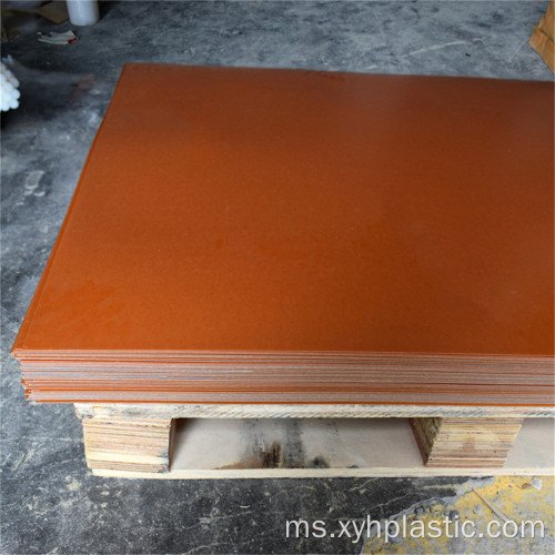 Harga Papan Phenolic Sheet Orange Black Bakelite